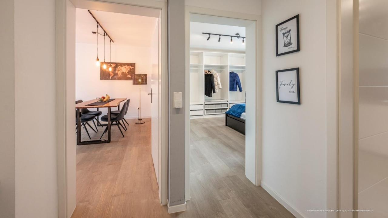 Flair: Stylisches Apartment - Netflix - Basf - Uni Mannheim Ludwigshafen am Rhein Esterno foto