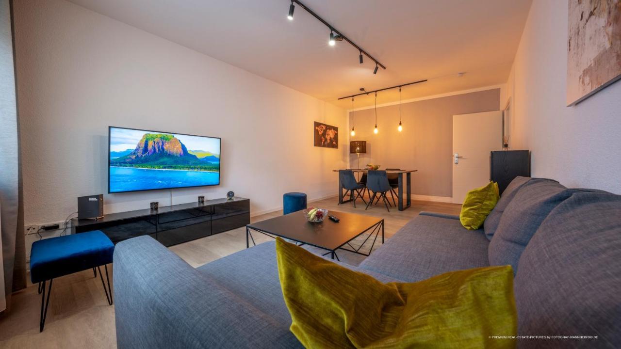 Flair: Stylisches Apartment - Netflix - Basf - Uni Mannheim Ludwigshafen am Rhein Esterno foto