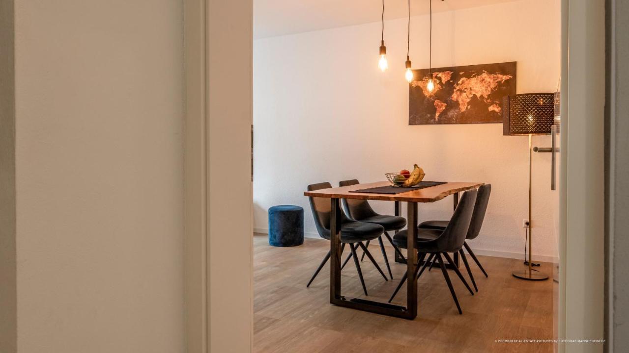 Flair: Stylisches Apartment - Netflix - Basf - Uni Mannheim Ludwigshafen am Rhein Esterno foto