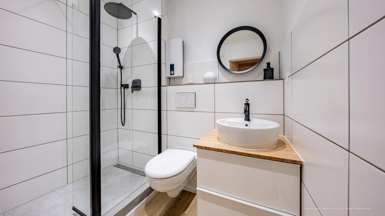 Flair: Stylisches Apartment - Netflix - Basf - Uni Mannheim Ludwigshafen am Rhein Esterno foto